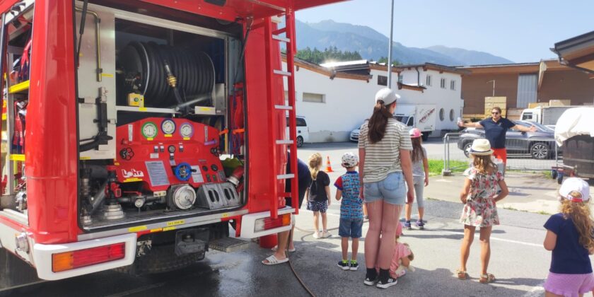 Besuch Ferienbetreuung Kindergarten